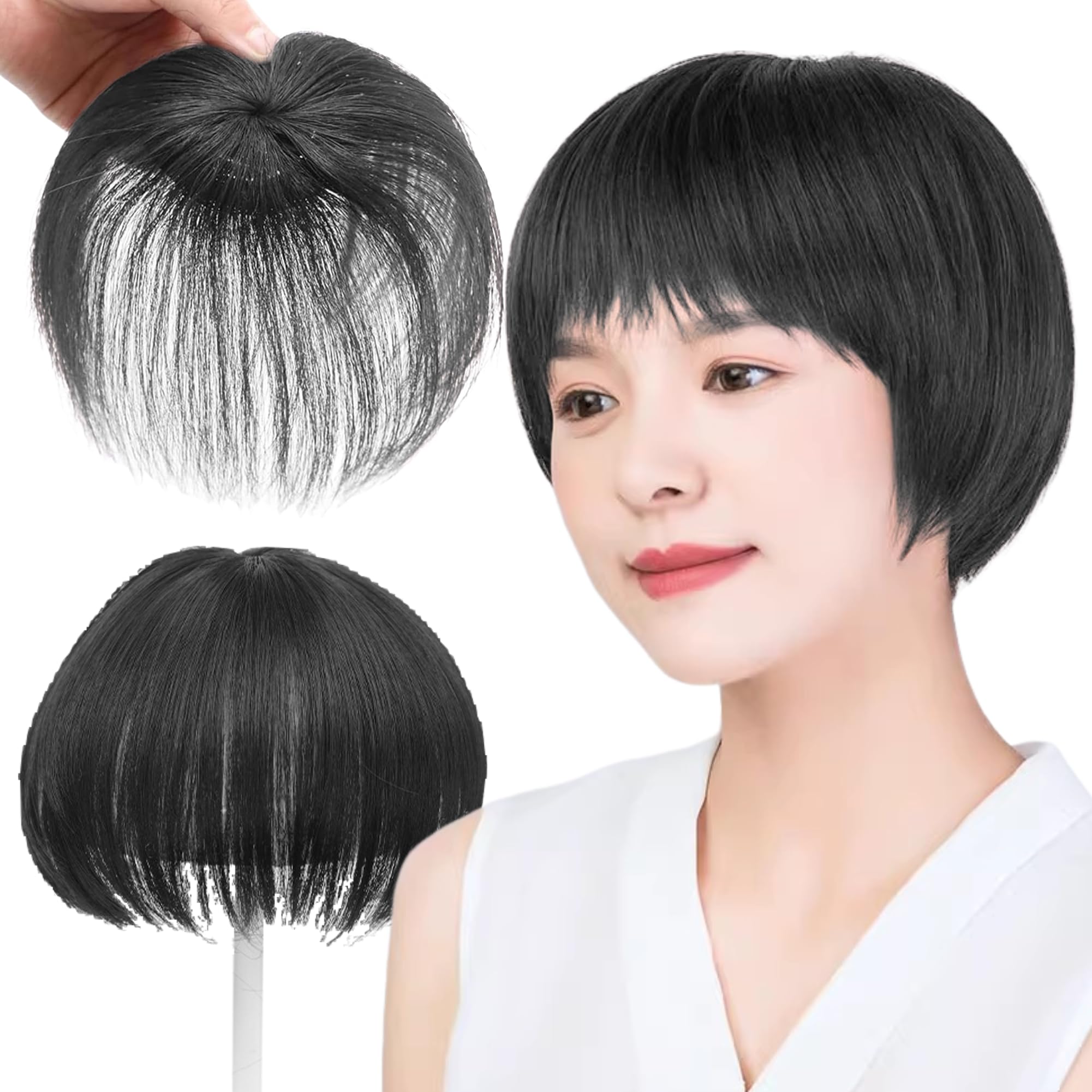Amazon.co.jp: GFun 部分ウィッグ ヘアピース 頭頂部 女性用 つむじ